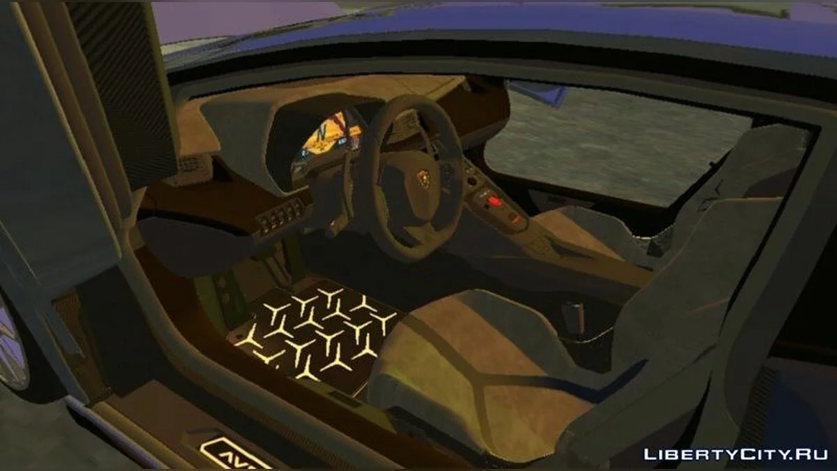 2015 Lamborghini Aventador SV / GTA San Andreas (iOS, Android)