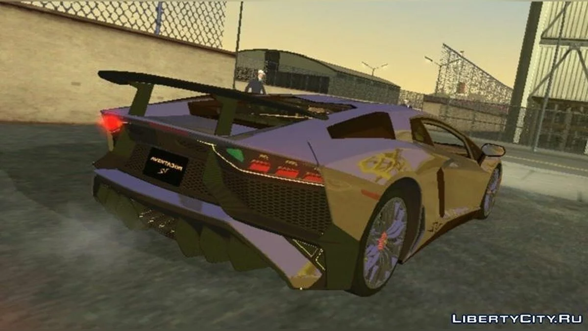 2015 Lamborghini Aventador SV / GTA San Andreas (iOS, Android)
