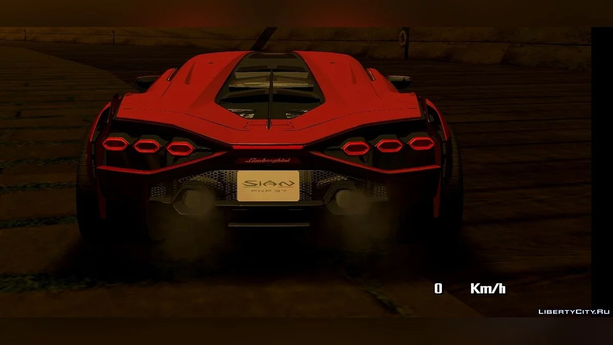 2020 Lamborghini Sian / GTA San Andreas (iOS, Android)