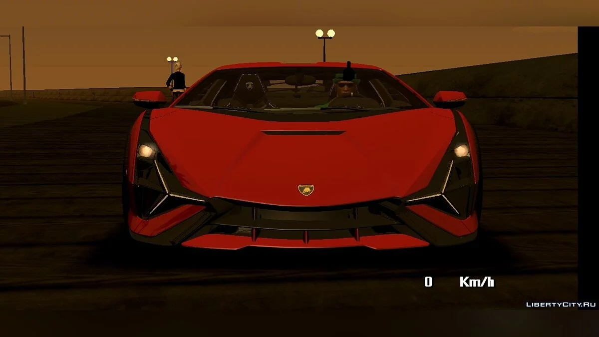 2020 Lamborghini Sian / GTA San Andreas (iOS, Android)