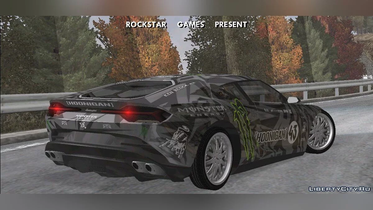 Lamborghini Asterion 2015 Concept / GTA San Andreas (iOS, Android)