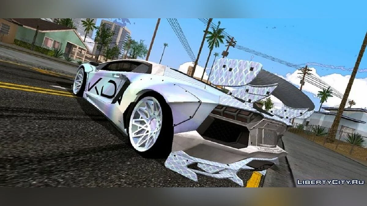 Lamborghini Aventador LB Walk [Payback] / GTA San Andreas (iOS, Android)