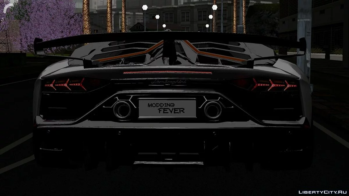 Lamborghini Aventador (DFF فقط) / GTA سان أندرياس (iOS، أندرويد)