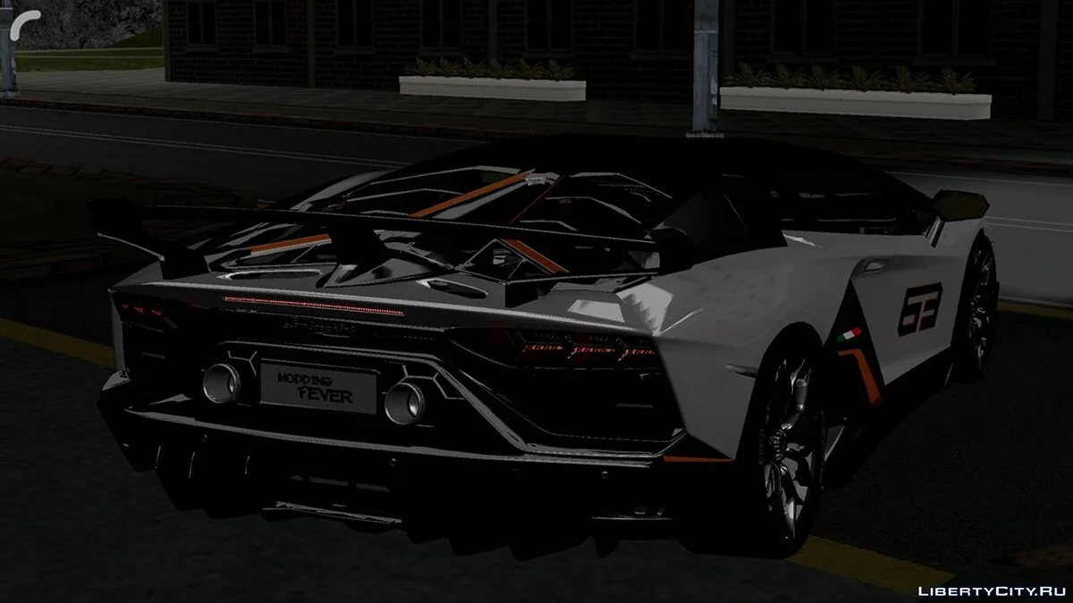 Lamborghini Aventador (DFF فقط) / GTA سان أندرياس (iOS، أندرويد)