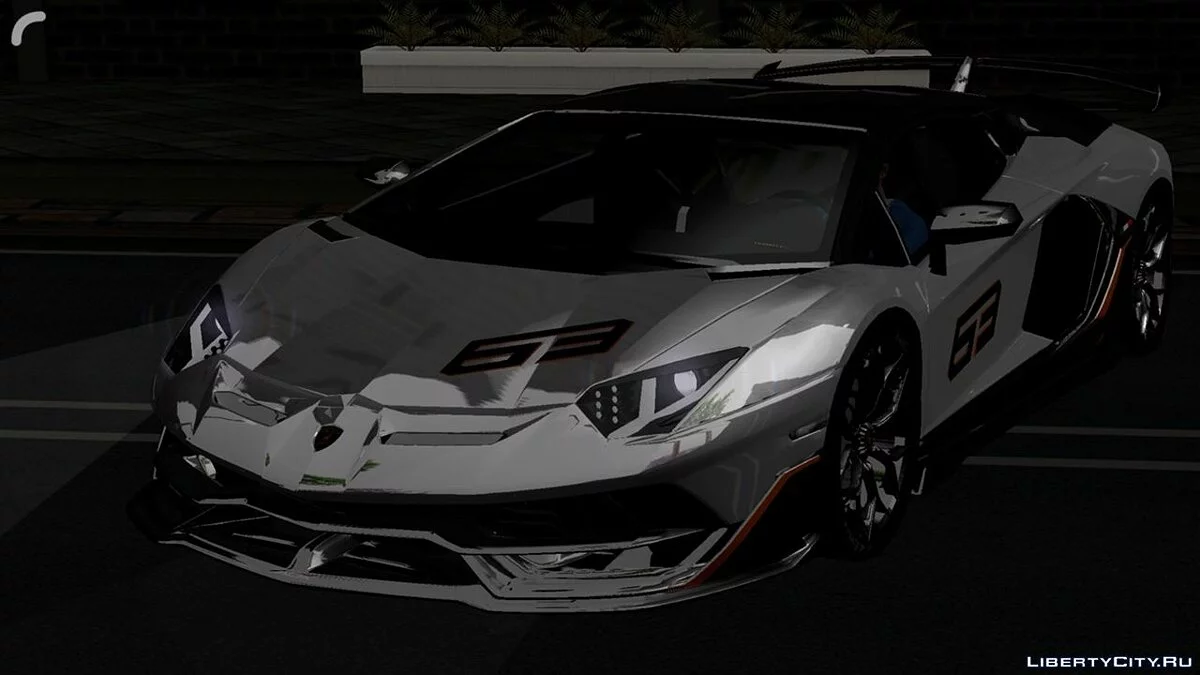 Lamborghini Aventador (DFF فقط) / GTA سان أندرياس (iOS، أندرويد)