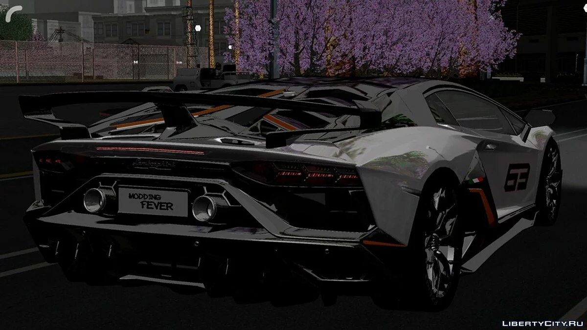 Lamborghini Aventador (DFF فقط) / GTA سان أندرياس (iOS، أندرويد)