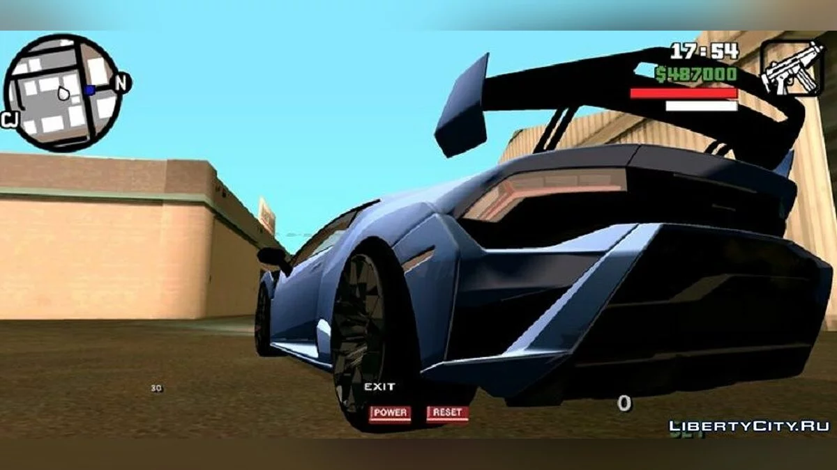 Lamborghini Huracan STO 2020 / GTA سان أندرياس (iOS، أندرويد)