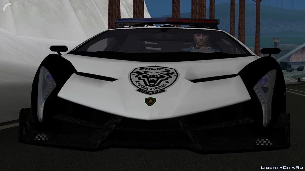 Lamborghini Veneno - Поліція / GTA San Andreas (iOS, Android)