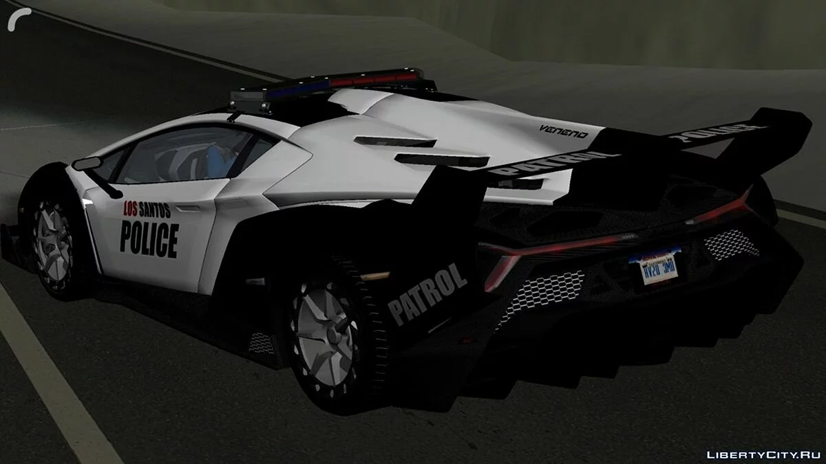Lamborghini Veneno - Поліція / GTA San Andreas (iOS, Android)