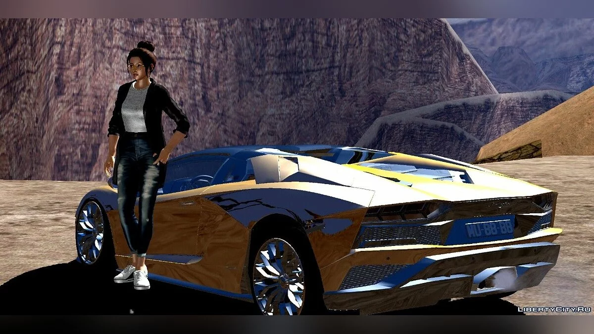 兰博基尼Aventador S / GTA San Andreas (iOS, Android)