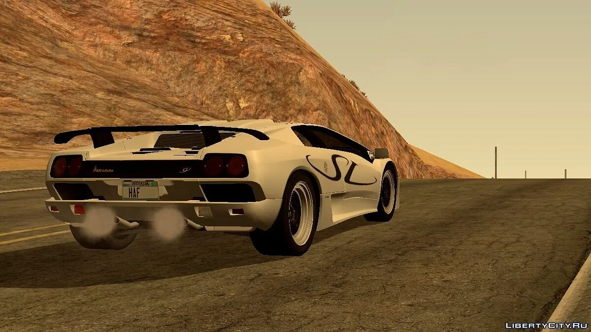 Lamborghini Diablo SV 1995 / GTA San Andreas (iOS, Android)