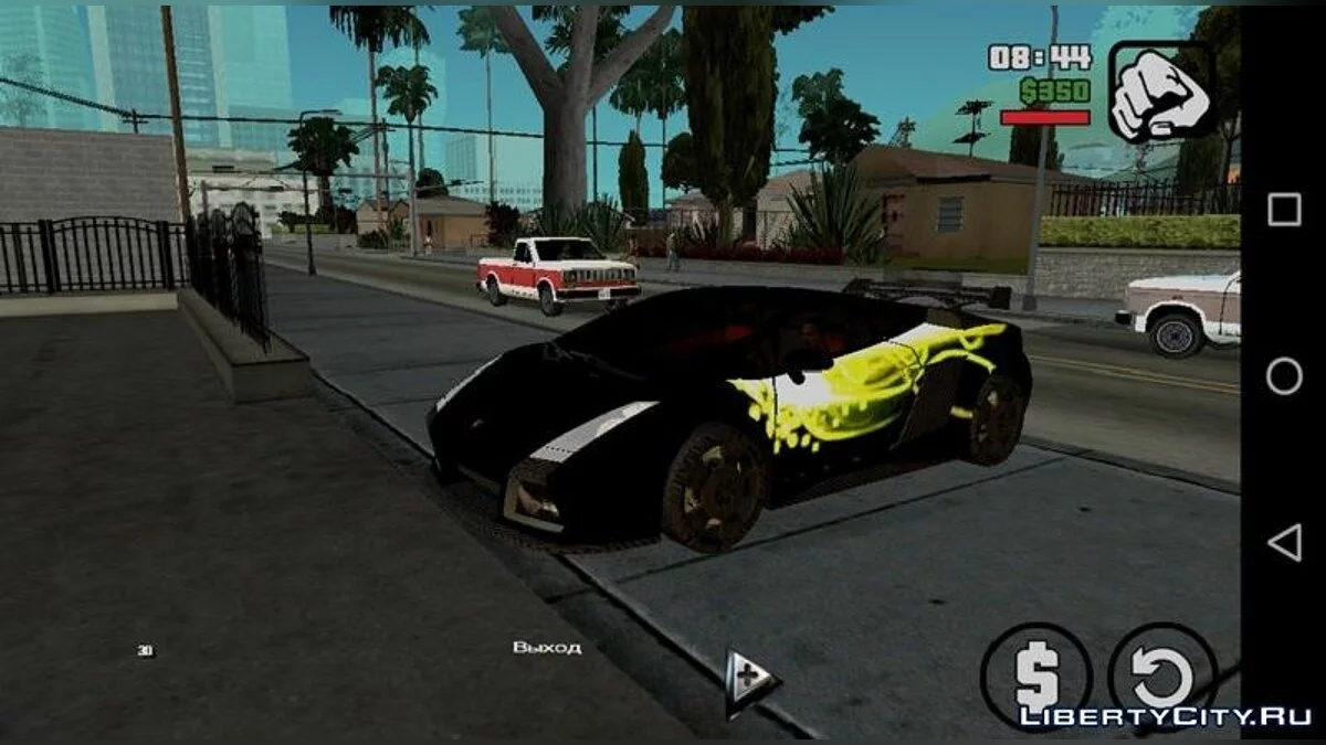 Lamborghini Gallardo з NFS: Most Wanted V2 / GTA San Andreas (iOS, Android)