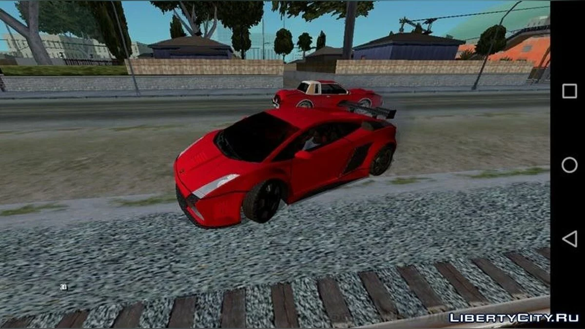 Lamborghini Gallardo з NFS: Most Wanted V2 / GTA San Andreas (iOS, Android)