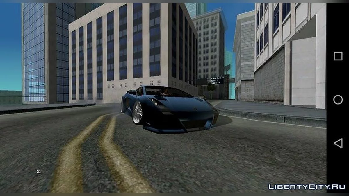Lamborghini Gallardo з NFS: Most Wanted / GTA San Andreas (iOS, Android)