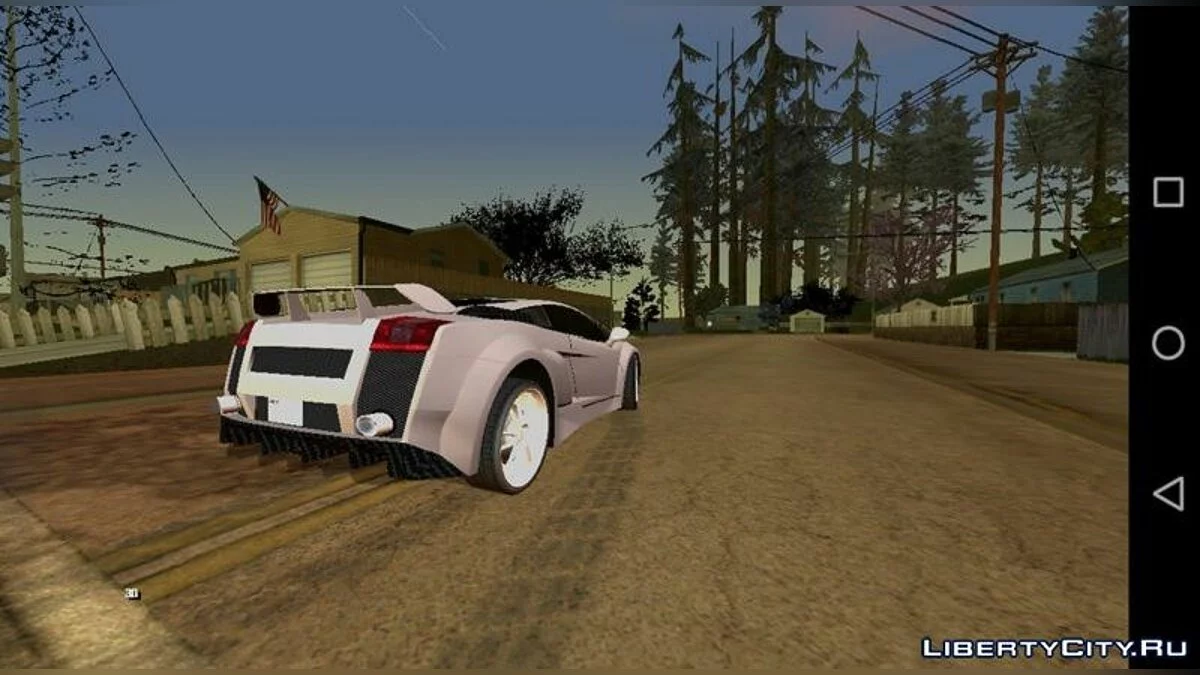 Lamborghini Gallardo з NFS: Most Wanted / GTA San Andreas (iOS, Android)