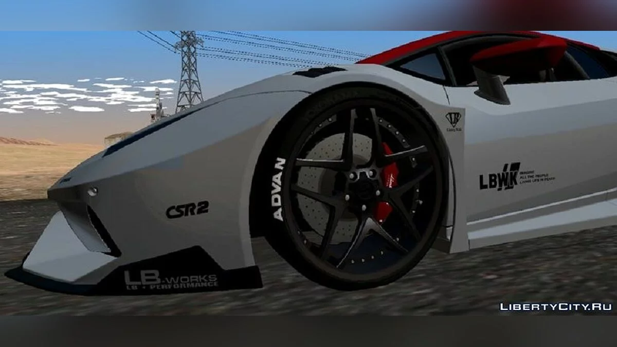 兰博基尼 Huracan LB Silhoutte V2 / GTA San Andreas (iOS, Android)