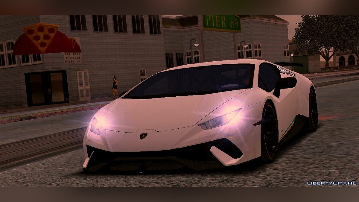 Download Lamborghini Huracan Performante for GTA San Andreas (iOS, Android)