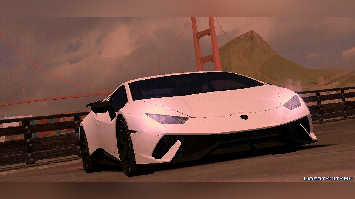 Download Lamborghini Huracan Performante for GTA San Andreas (iOS, Android)