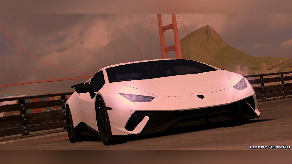 Lamborghini Huracan Performante / GTA San Andreas (iOS, Android)