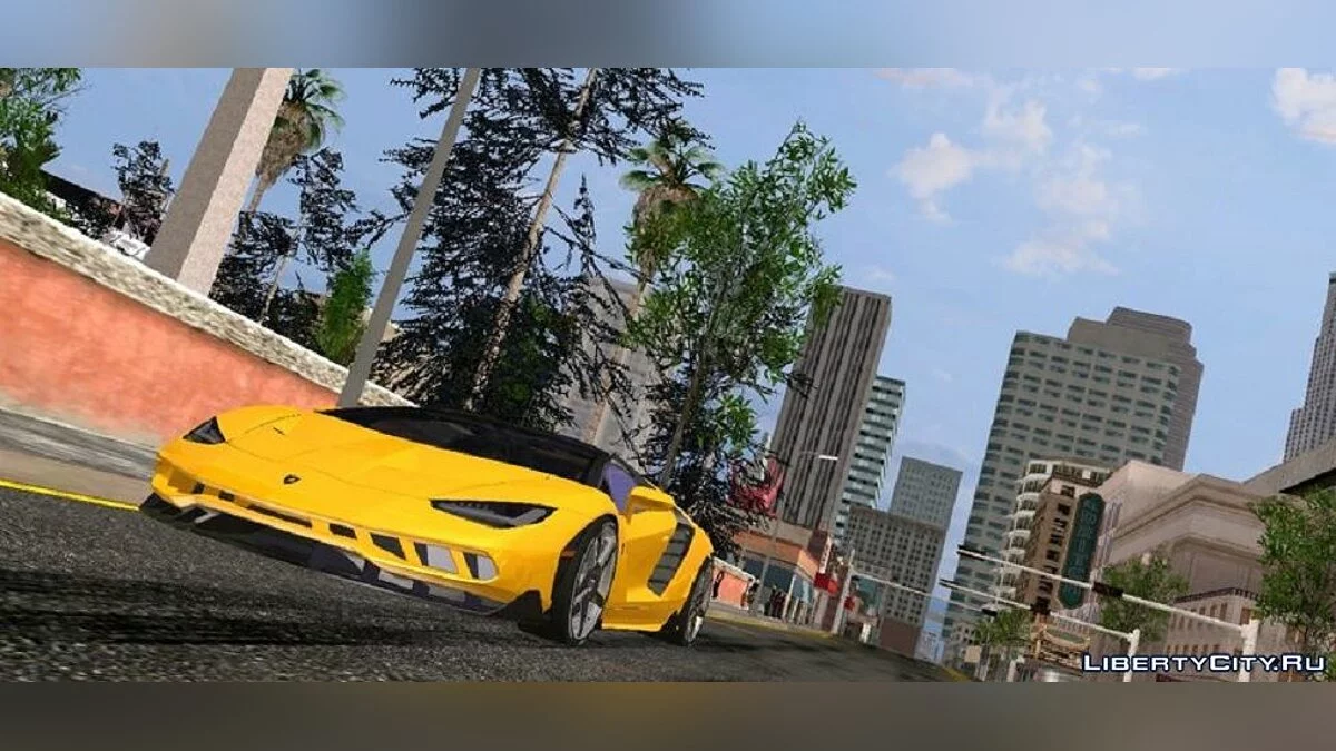 Lamborghini Centenario Roadster / GTA San Andreas (iOS, Android)