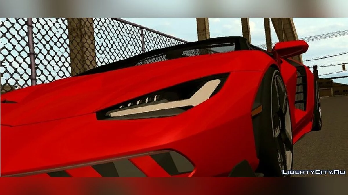 Lamborghini Centenario Roadster / GTA San Andreas (iOS, Android)