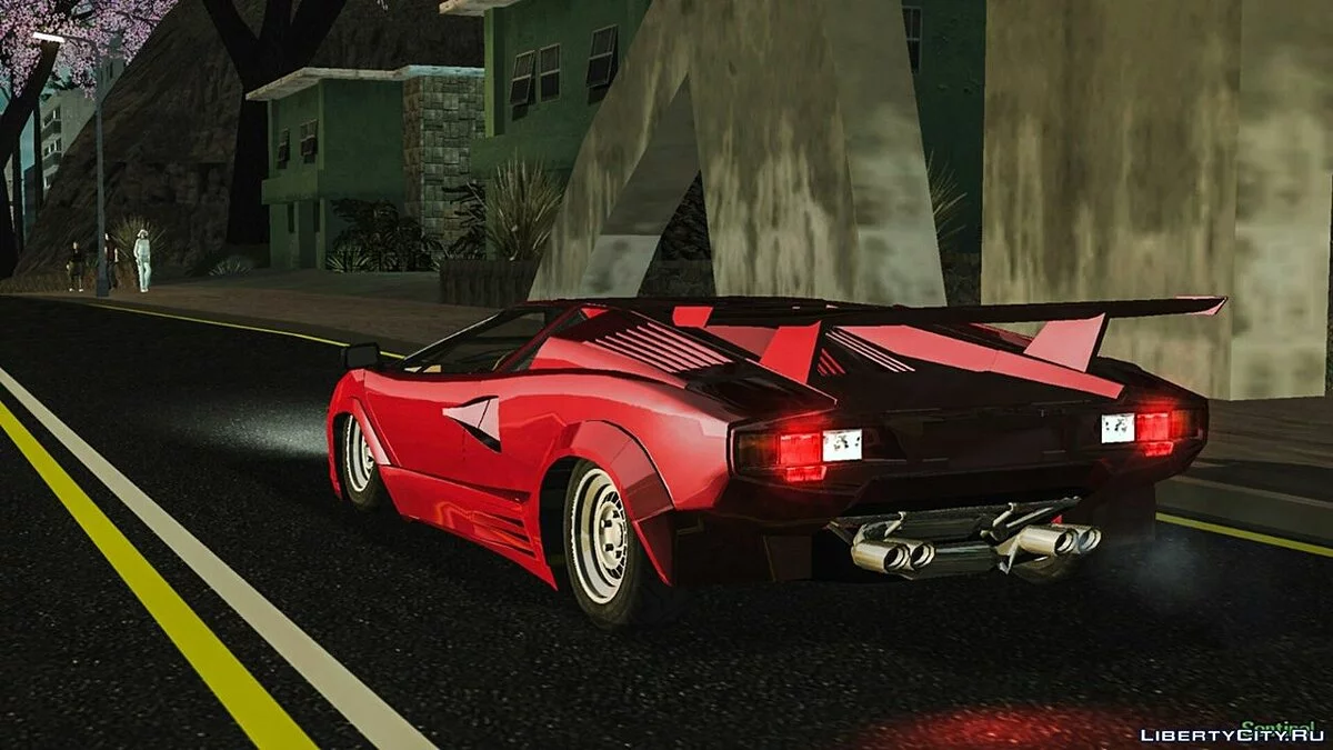 Lamborghini Countach 25th (только DFF) / GTA San Andreas (iOS, Android)