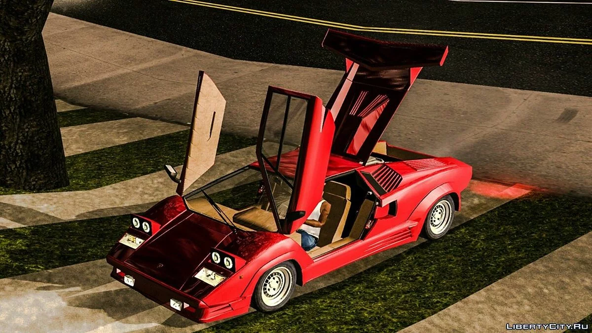Lamborghini Countach 25th (только DFF) / GTA San Andreas (iOS, Android)