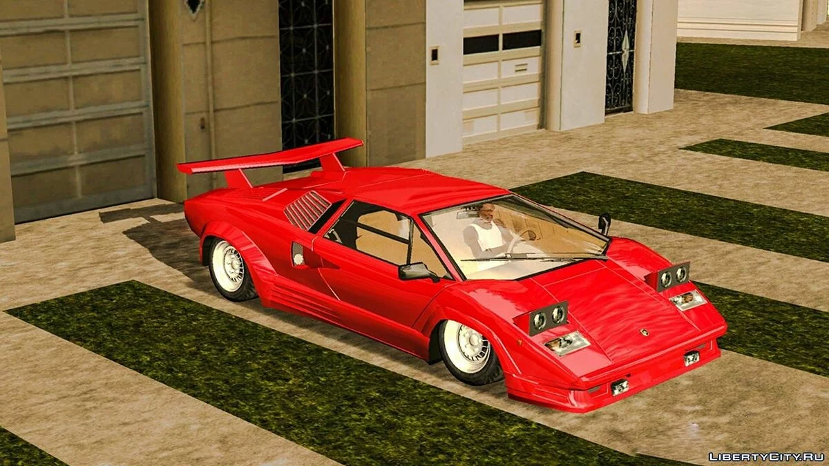 Lamborghini Countach 25th (только DFF) / GTA San Andreas (iOS, Android)