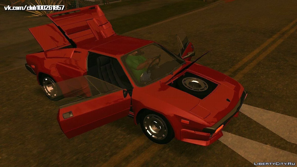 Lamborghini Jalpa 35 1986 (DFF uniquement) / GTA San Andreas (iOS, Android)