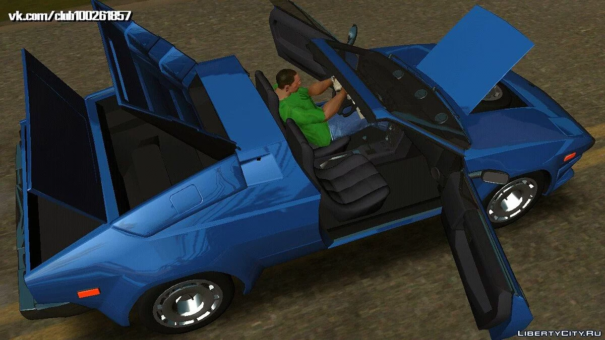 Lamborghini Jalpa 35 1986 (DFF uniquement) / GTA San Andreas (iOS, Android)