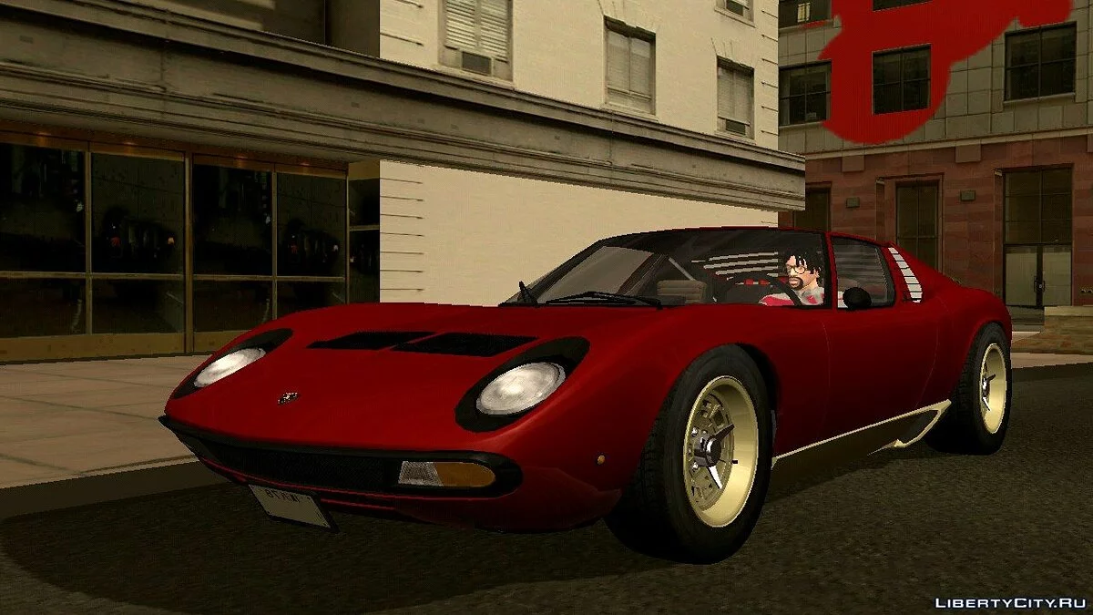 Lamborghini Miura (DFF uniquement) / GTA San Andreas (iOS, Android)