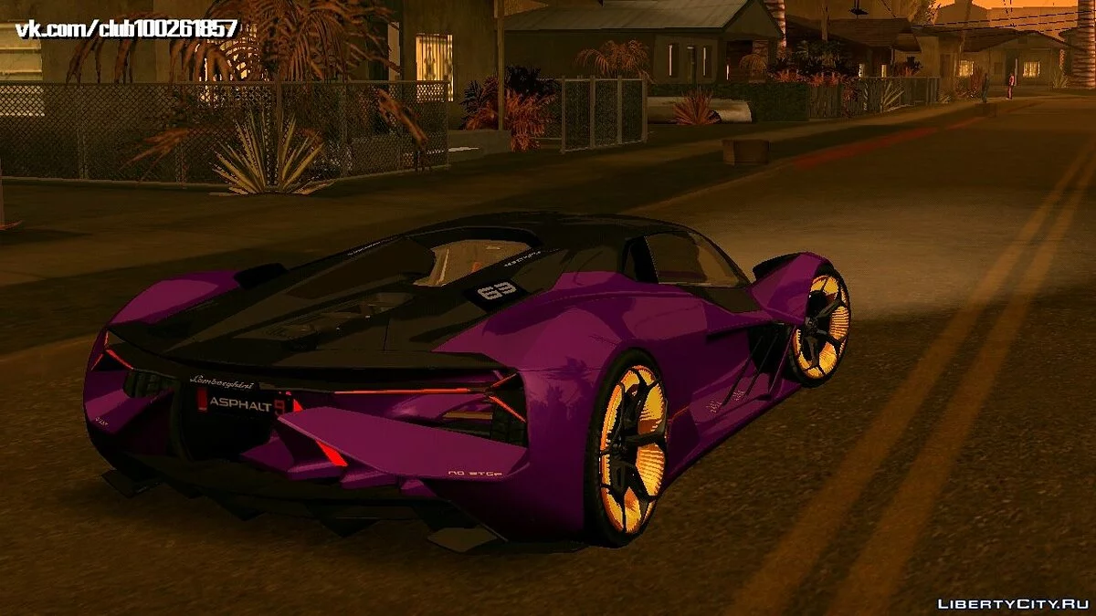 Lamborghini Terzo Millennio / GTA San Andreas (iOS, Android)
