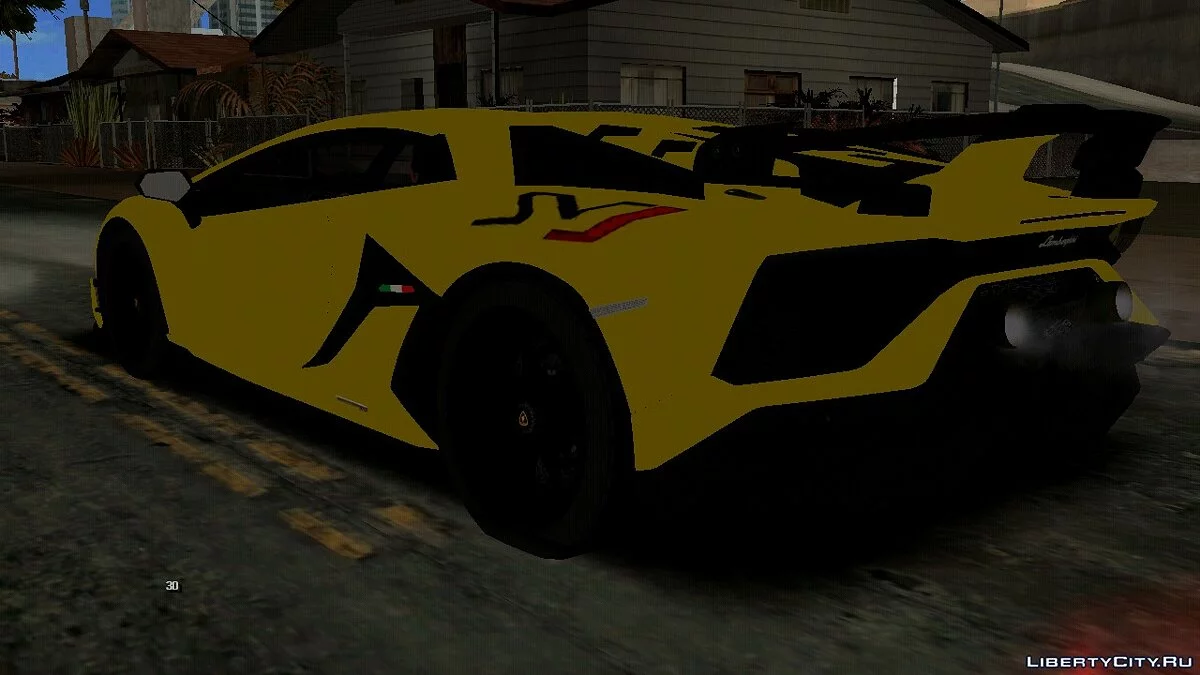 Lamborghini Aventador SVJ / GTA سان أندرياس (iOS، أندرويد)