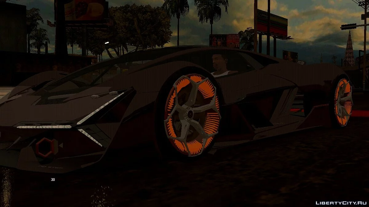 Lamborghini Terzo / GTA سان أندرياس (iOS، أندرويد)