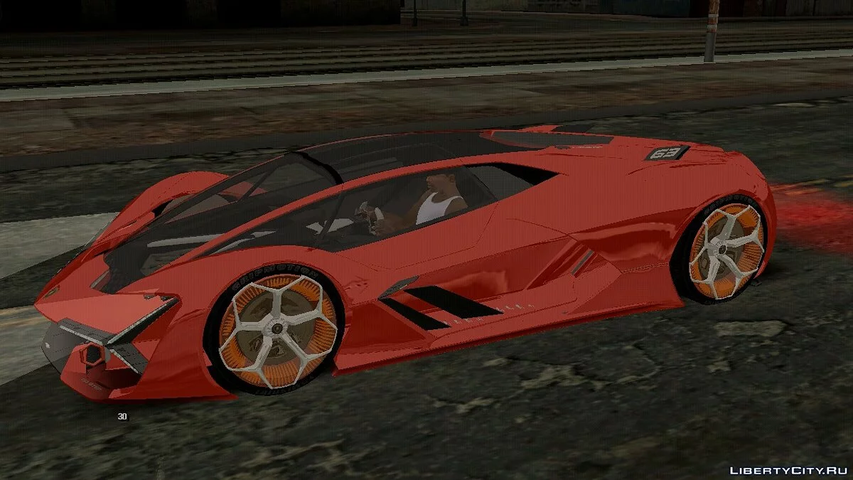 Lamborghini Terzo / GTA سان أندرياس (iOS، أندرويد)