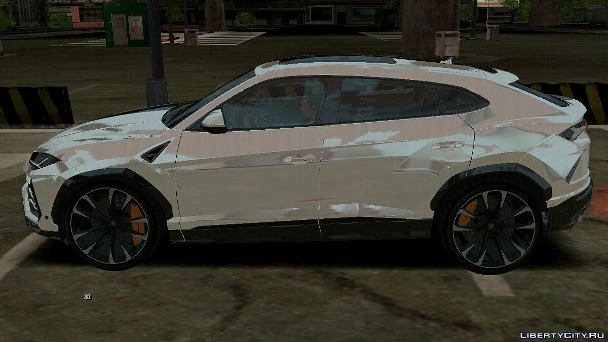 Lamborghini Urus Black and White / GTA San Andreas (iOS, Android)