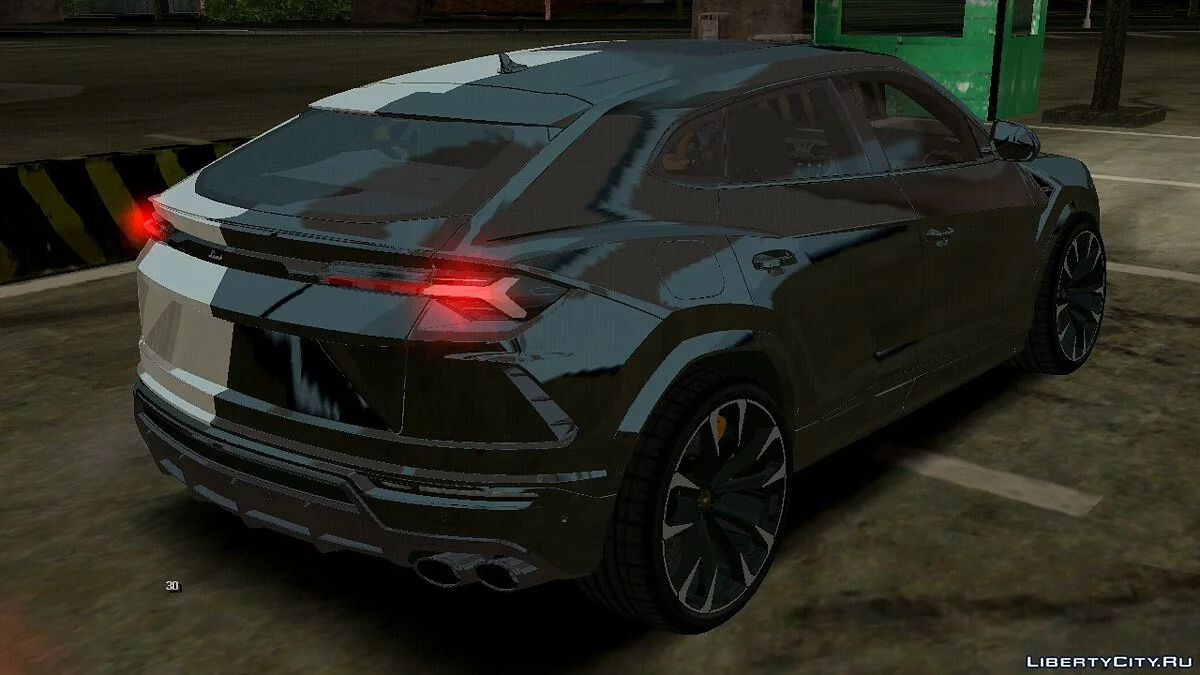 Lamborghini Urus Black and White / GTA San Andreas (iOS, Android)