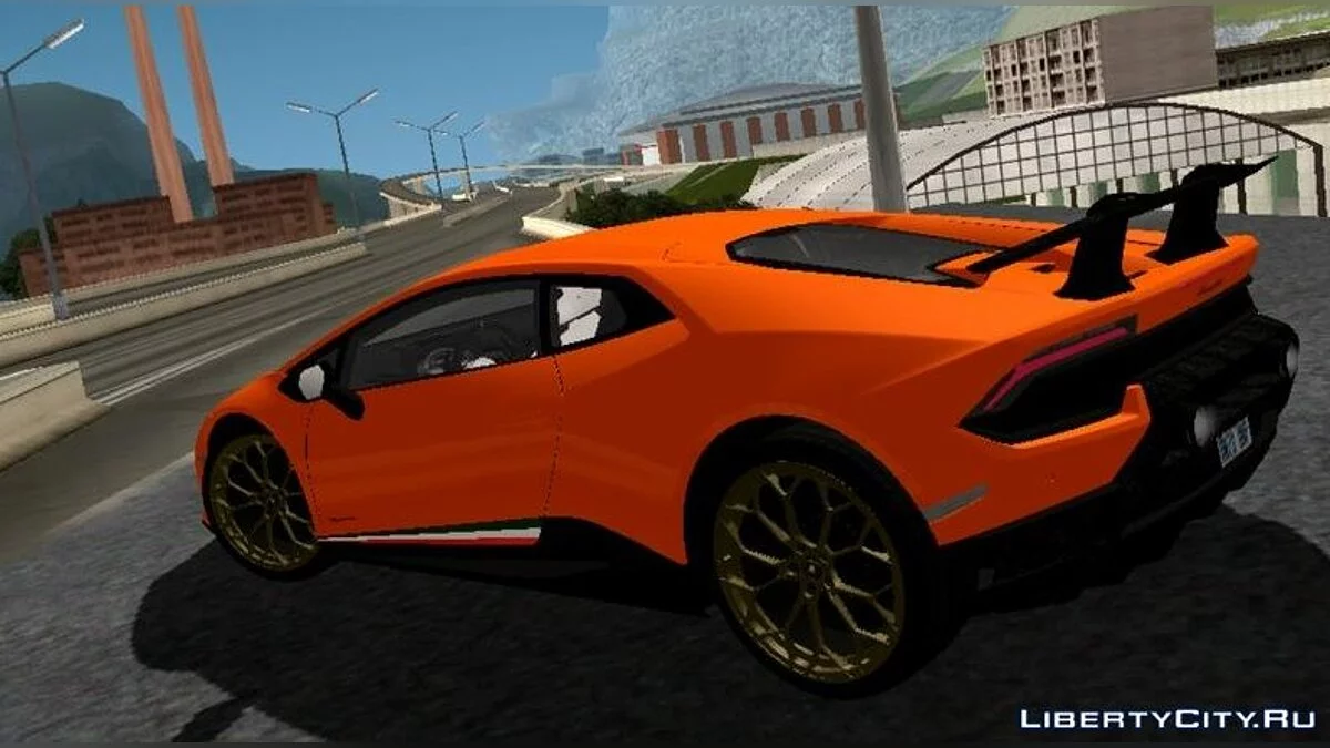 Lamborghini Huracan Performante / GTA San Andreas (iOS, Android)