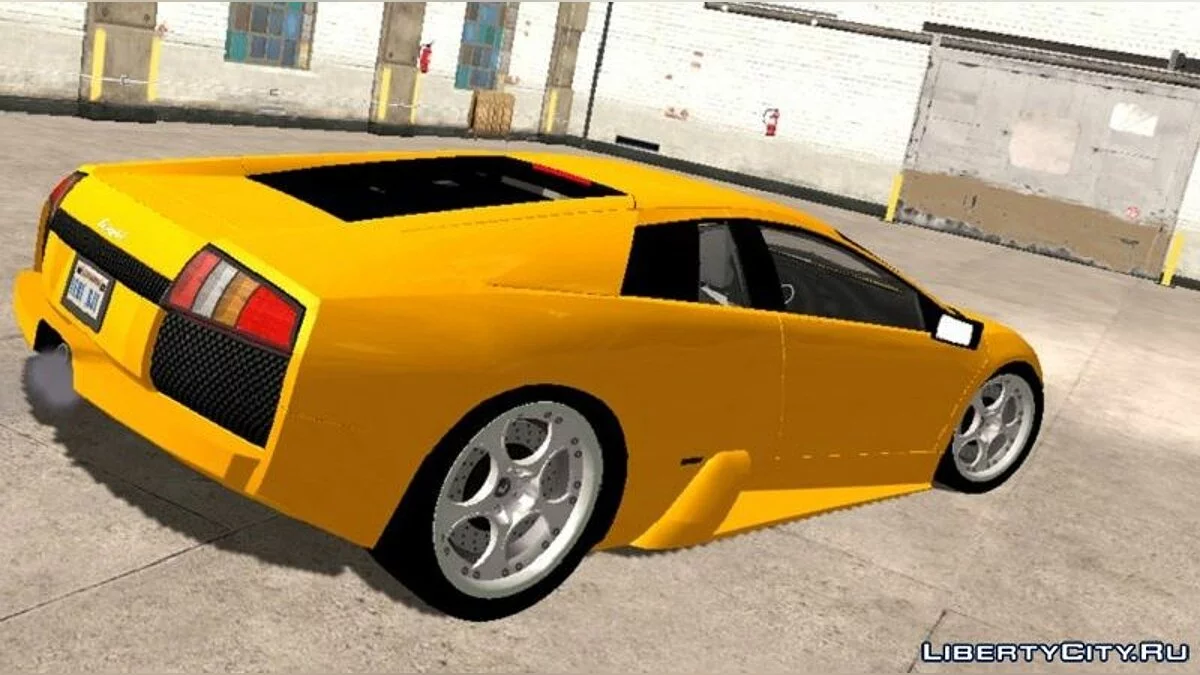 Lamborghini Murcielago (виправлений чорний cleo) / GTA San Andreas (iOS, Android)