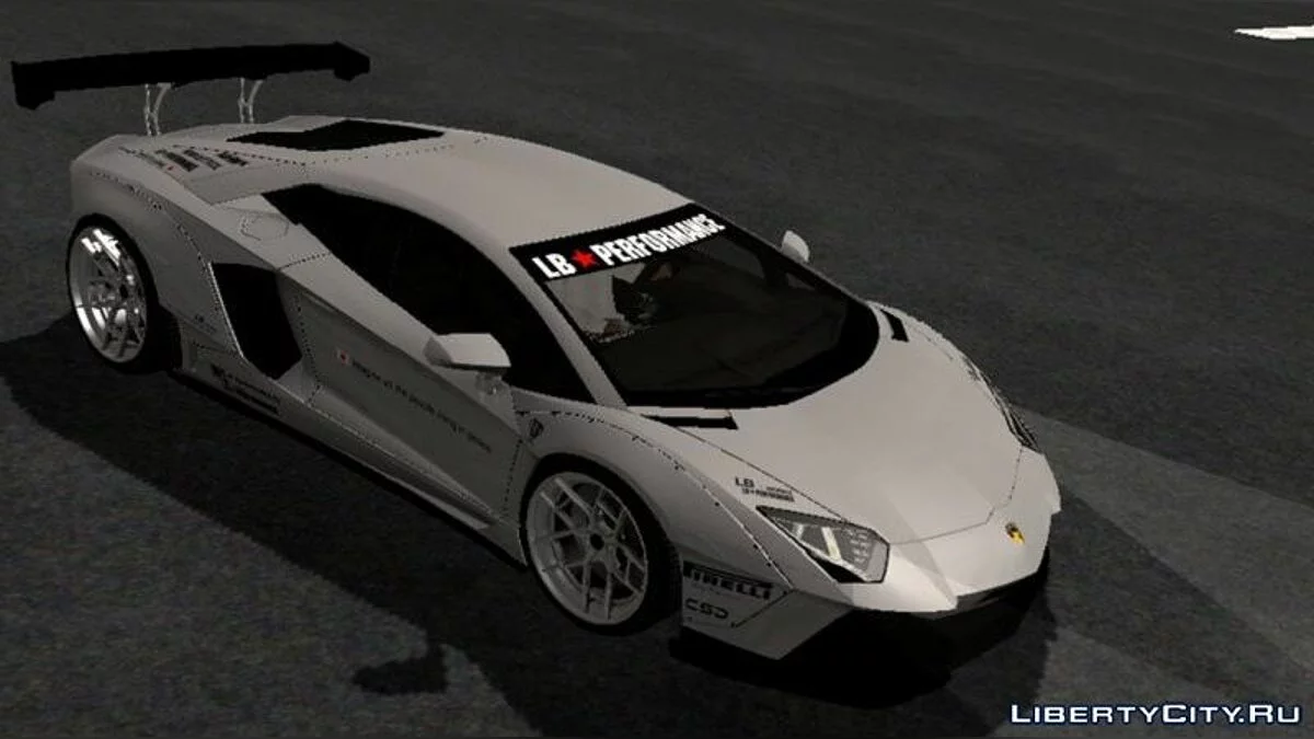 Lamborghini Aventador / GTA San Andreas (iOS, Android)