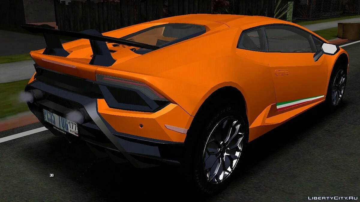 Lamborghini Huracan Perfomante / GTA San Andreas (iOS, Android)