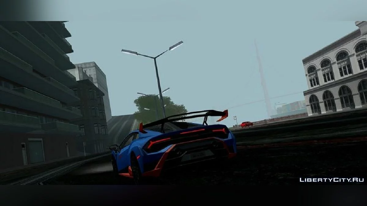Lamborghini Huracan STO 2021 / GTA San Andreas (iOS, Android)