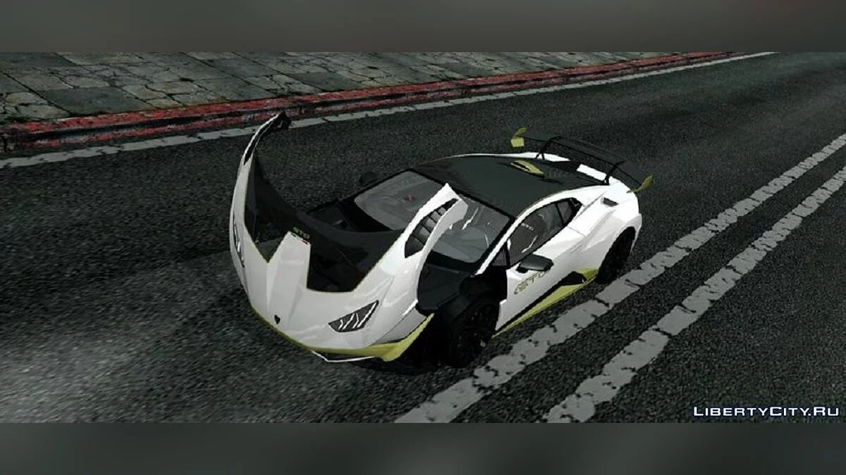 Lamborghini Huracan STO 2021 / GTA San Andreas (iOS, Android)
