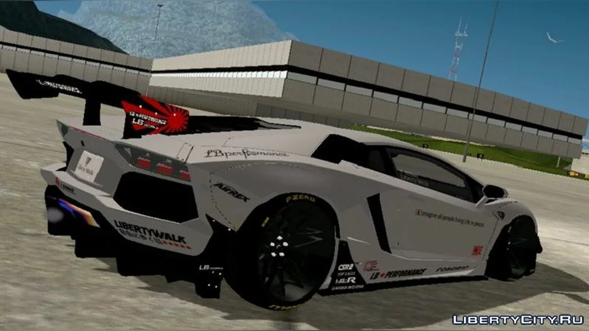 LB Обмежена Серія Lamborghini Aventador / GTA San Andreas (iOS, Android)