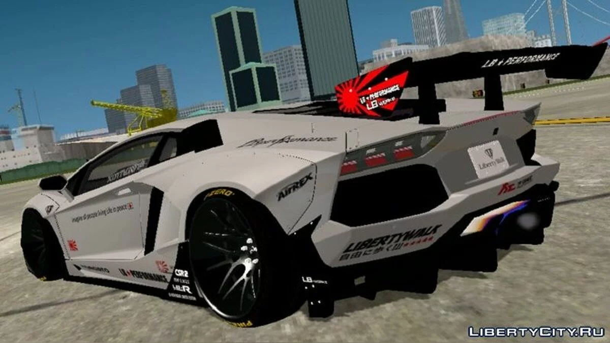 LB Обмежена Серія Lamborghini Aventador / GTA San Andreas (iOS, Android)
