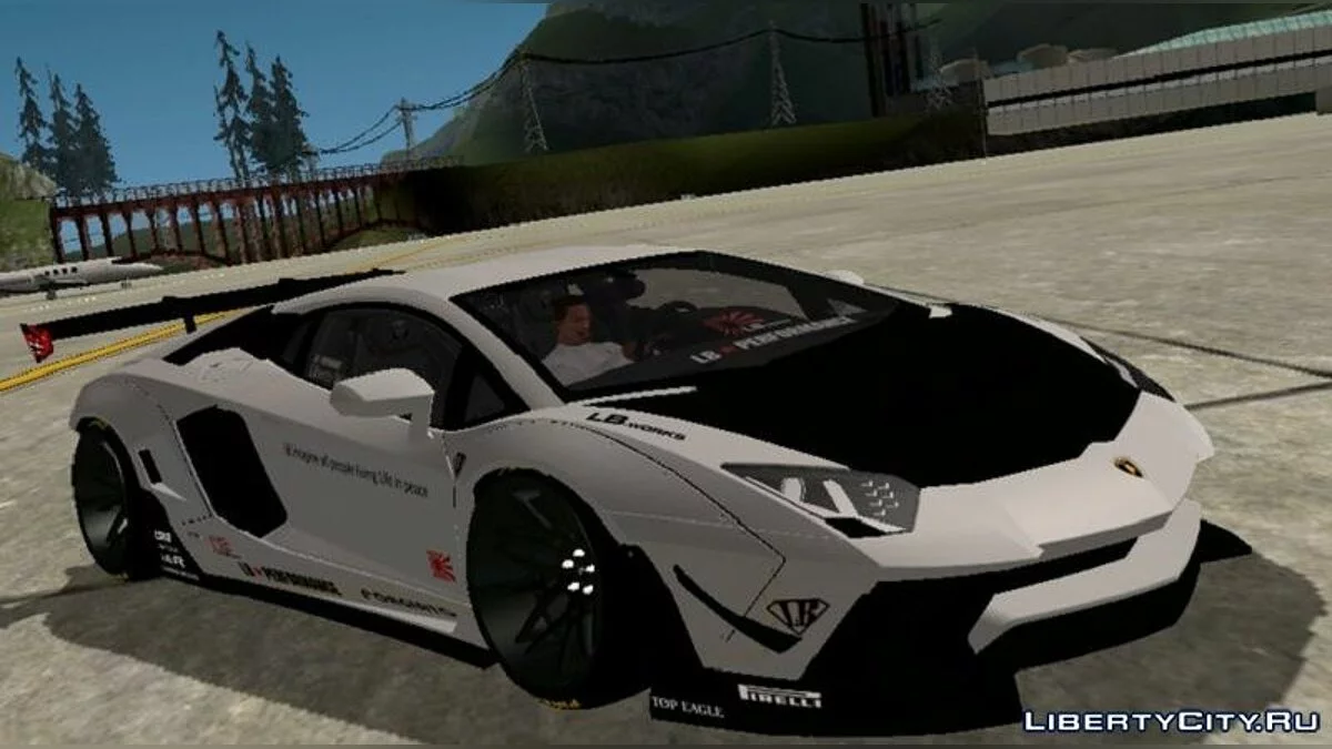 LB Обмежена Серія Lamborghini Aventador / GTA San Andreas (iOS, Android)