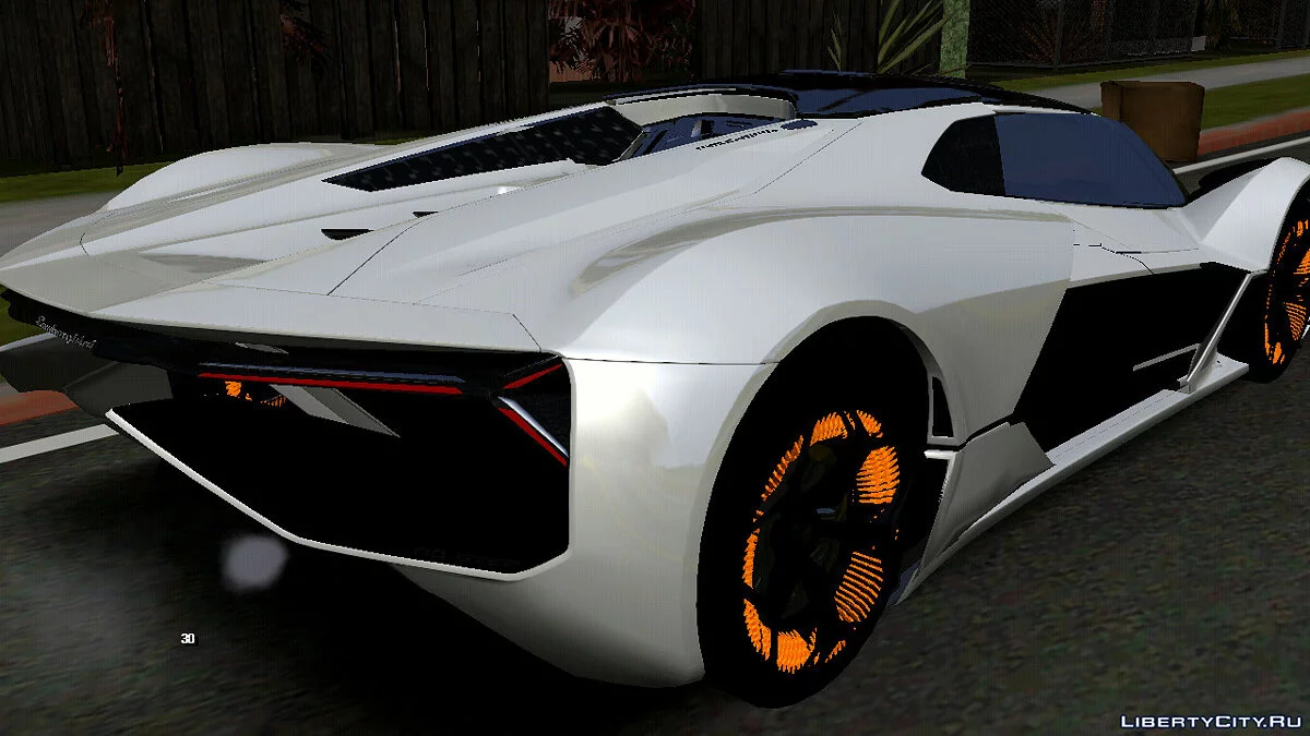 2019 Lamborghini Terzo Millennio (hanya DFF) / GTA San Andreas (iOS, Android)