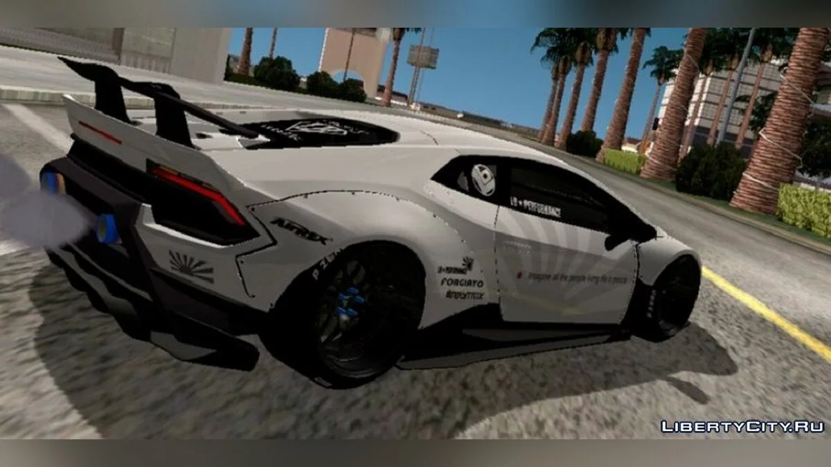Lamborghini Huracan Performante / GTA San Andreas (iOS, Android)