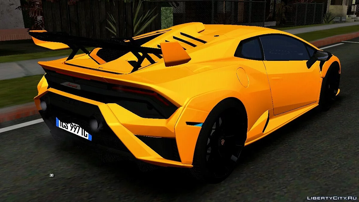Lamborghini Huracan STO 2021 (hanya DFF) / GTA San Andreas (iOS, Android)
