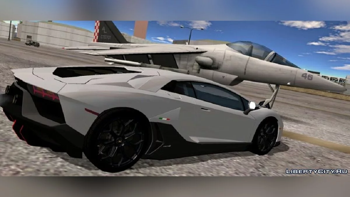 Lamborghini Aventador Ultimae / GTA San Andreas (iOS, Android)